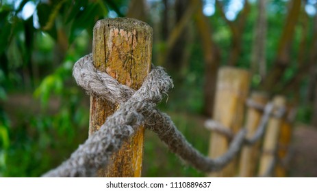 Rope On A Rope Bridge