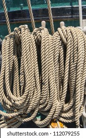 Rope On The USS Constitution