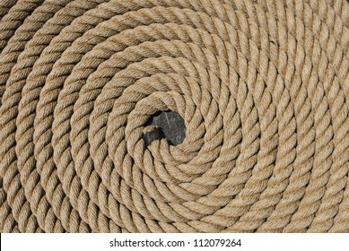 Rope On The USS Constitution