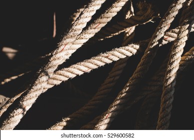 Rope and shadow background 