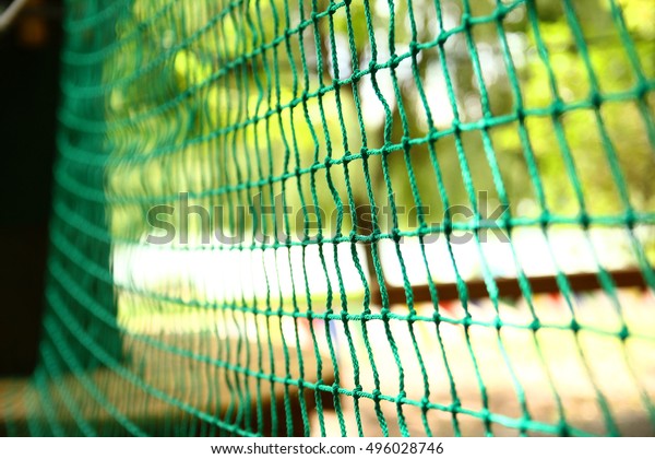 rope Sports\
Park a stretched mesh\
background\
