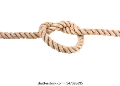 Rope Knot Isolated On White Background Stock Photo 507223585 | Shutterstock