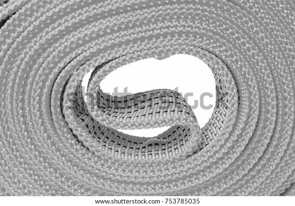 rope tow rope for\
cars on a white background