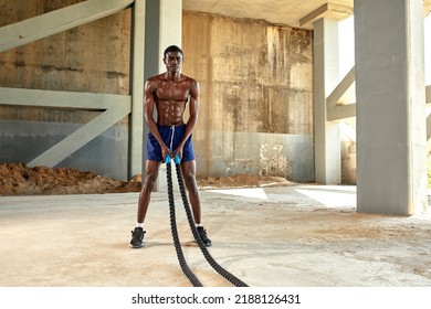 607 Black Man Doing Rope Exercise Images, Stock Photos & Vectors ...