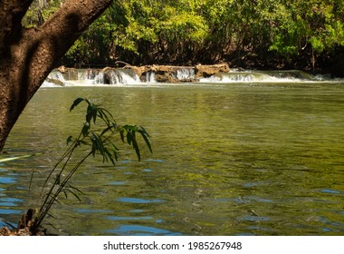 Roper River In The Tropical Top End Of The Northern Territory.