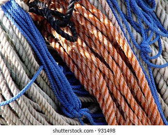 Ropes On A Fisherboat