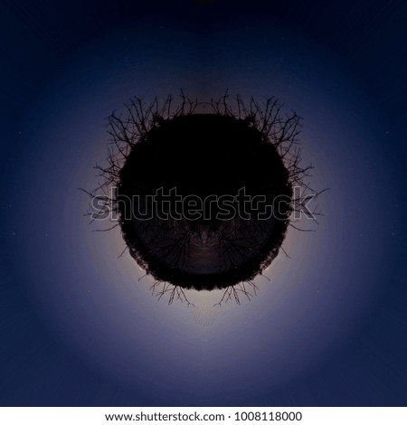 Rorschach polar coordinates