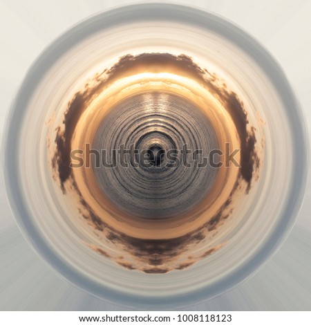 Rorschach polar coordinates