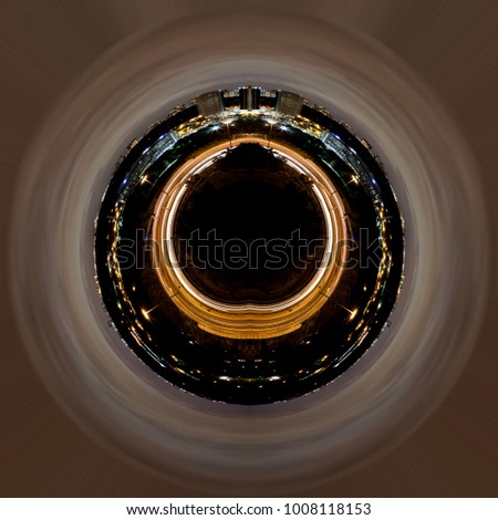 Rorschach polar coordinates