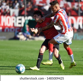 
ROSARIO, ARGENTINA; 08 17 2019: Match Played Between Newell's Old Boys And Union De Santa Fe At The Marcelo Bielsa Stadium In Rosario, Santa Fe, Argentina On 08/17/2019