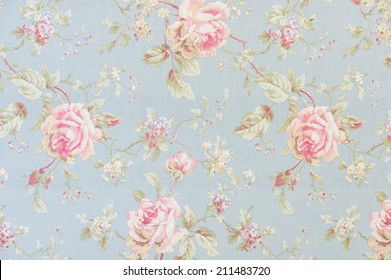 Rose Fabric Background 