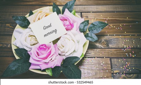 1000 Good Morning Flower Stock Images Photos Vectors