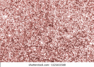 Rose gold glitter texture pink red sparkling shiny wrapping paper background for Christmas holiday seasonal wallpaper  decoration, greeting and wedding invitation card design element
