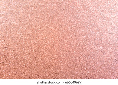 Rose Gold Sparkle Glitter Background 