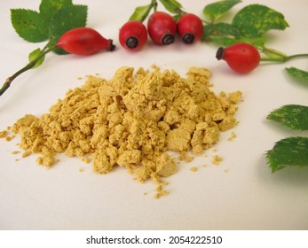 Rose Hip Seed Powder From The Red Dog Rose