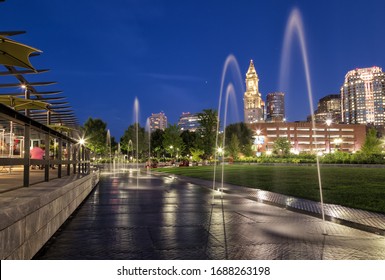 Rose Kennedy Greenway Park In Boston