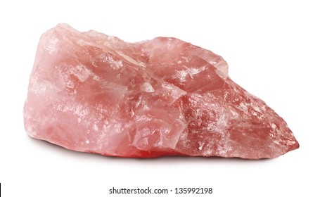 Rose Quartz Gemstone Rock