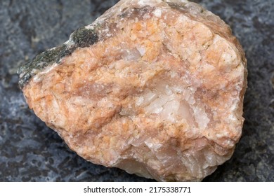 Rose Quartz Mineral Stone Isolated