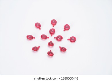 Rose Red Drops, Shaped Pills. This Is The Development Trend Of Pediatric Medical Industry In The Future. Lovely Shaped Pill Can Make Children Not Afraid To Take Medicine