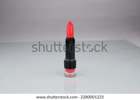 Rose Red Lipstick and Pressed Powder Photography
