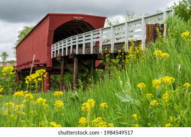 Roseman Covered Bridge in Winterset, Madison County, Iowa was built in 1883. It is also known as the “haunted” bridge. 