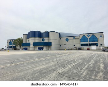 Rosemont, Illinois USA - August 30, 2019 : Allstate Arena In Rosemont IL