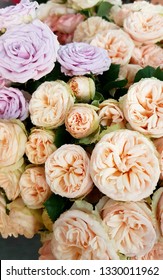 Roses Cultivated In A Flower Farm On The North Shore Of Lake Naivasha, Kenya