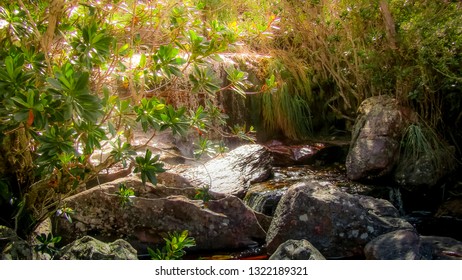Rosinha waterfall, in Igatu, municipality of Andaraí, Bahia, Brazil, in the Chapada Diamantina - Shutterstock ID 1322189321