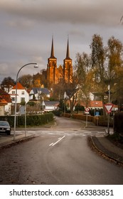 ROSKILDE, DENMARK, NOVEMBER 2016. Roskilde Is A Very Famous City Of Denmark, Its Known For Hosting The Roskilde Music Festival And Being Land Of Vikings.