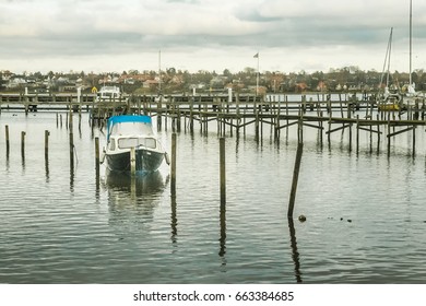 ROSKILDE, DENMARK, NOVEMBER 2016. Roskilde Is A Very Famous City Of Denmark, Its Known For Hosting The Roskilde Music Festival And Being Land Of Vikings.