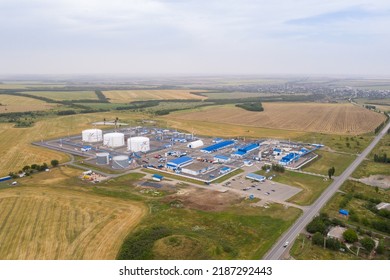 Rostov-on-Don, Russia - August 21,2021: Intermediate Oil Pumping Station 