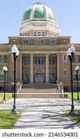 Roswell, NM - April 14 2022:  Courthouse In Downtown Roswell