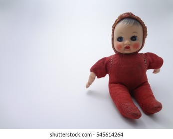 doll with red cheeks