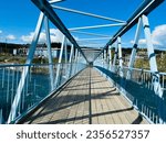 The Rotary Centennial Bridge in Whithorse, Canada