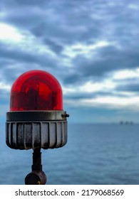 Rotary Lamp With Red Lamp For Troubleshot Sign On Board