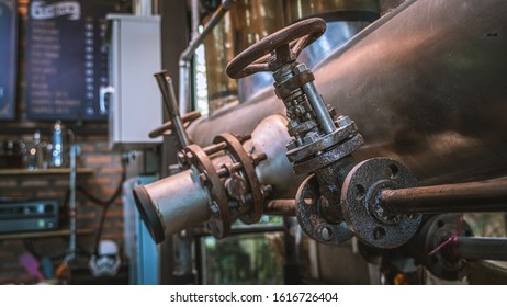 Rotating Wheel Coffee Roaster Machine