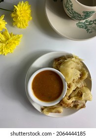 Roti Canai With View From Top