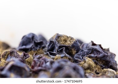 Rotten Berries In The White Bowl