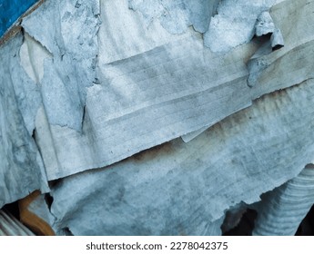 Rotten cardboard with texture as background - Shutterstock ID 2278042375