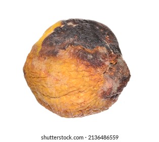 Rotten Fruit Isolated On White Background