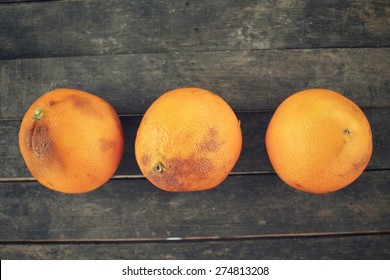 Rotten Orange Fruit