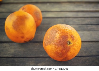 Rotten Orange Fruit