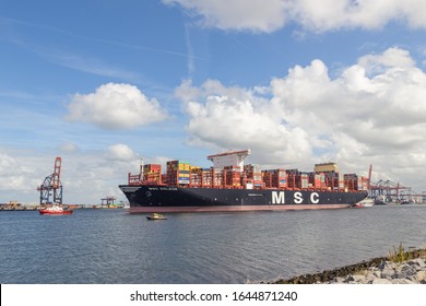 Cargo Ship Port Transportation Blue Sky Stock Photo (Edit Now) 160490090