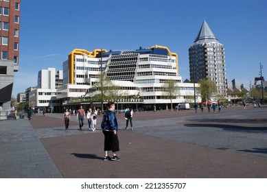 Rotterdam, North-Holland, Netherlands, April 23th, 2022, Market Hall