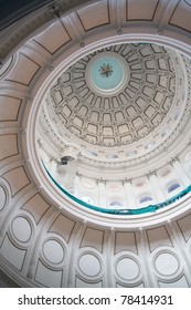 Rotunda Of Capital Building, In Austin, Texas.