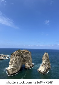 Rouche, Raouché, Rawshi Rocks With The Sea And The Sky