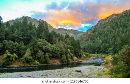 Rouge River, Oregon In The Fall