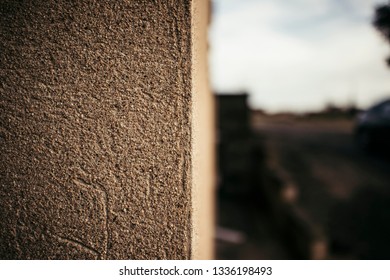 Rough Cement Corner Wall Texture On Stock Photo 1336198493 | Shutterstock