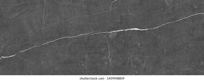 Rough cement texture background with white curly veins, Grey tone marble for interior exterior home decoration and ceramic tile surface.