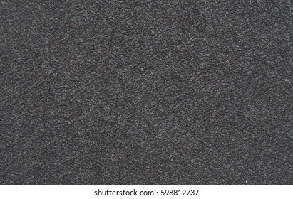 Rough Grain Black Sand Paper Texture